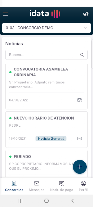 Idata Administradores Screenshot 3
