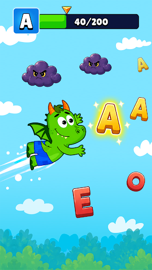 ABC Dragons: Learn to read Screenshot 1