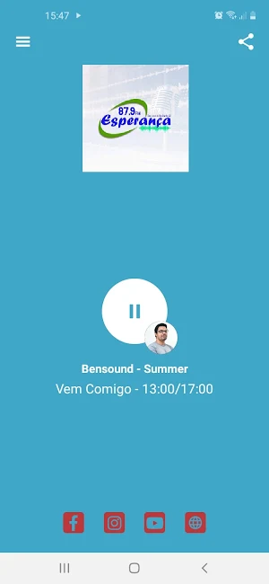 Rádio Esperança 87.9 FM Screenshot 2
