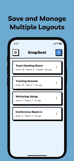SnapSeat - Seating Chart Maker Screenshot 1