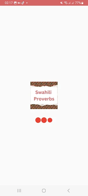 Swahili Proverbs 2023 Screenshot 0