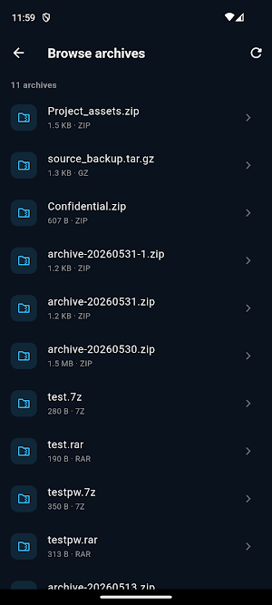 Zip Extractor — Unzip RAR 7Z Screenshot 2