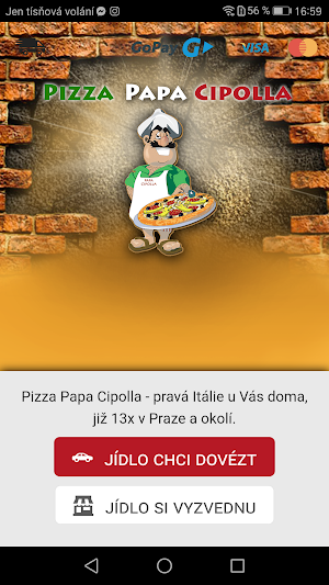 Pizza Papa Cipolla Praha Screenshot 0