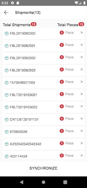 FODEL Pick-up Point App Screenshot 3