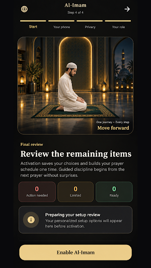 Al-Imam: First pray then play Screenshot 2