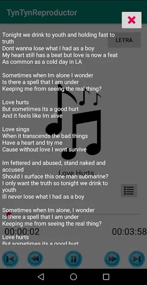 Tyn Tyn Reproductor Screenshot 2