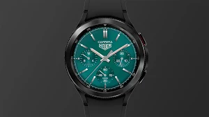 TAG Carrera Green Watch Face Screenshot 2
