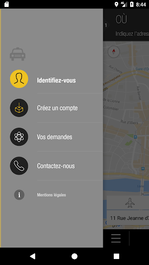 Taxis Orléans Screenshot 2