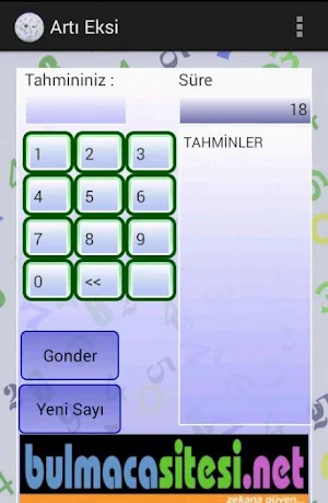Plus Minus Puzzle Screenshot 0