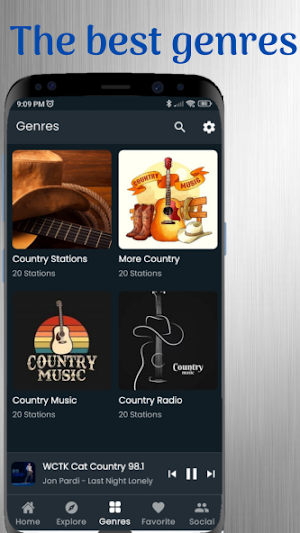 Country Music Radio Screenshot 3
