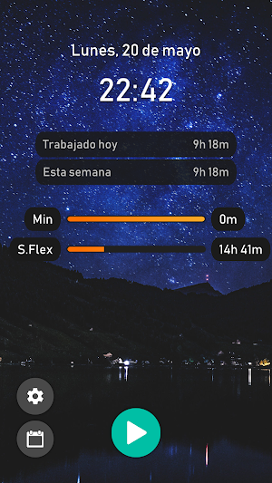 Flexii - Gestión de horario fl Screenshot 0