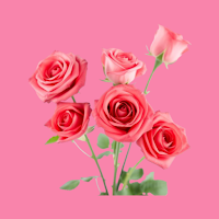 Rose Stickers for WhatsApp