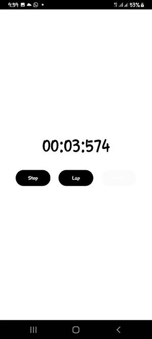 StopWatch Screenshot 1