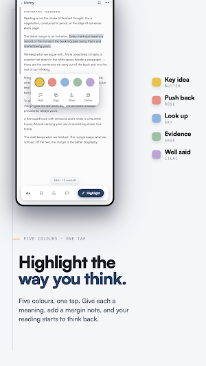 Margina - Read & Highlight Screenshot 1