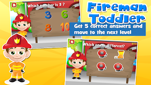 Fireman Toddler School Screenshot 2