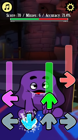 FNF vs The Grimace Shake Mod Screenshot 1