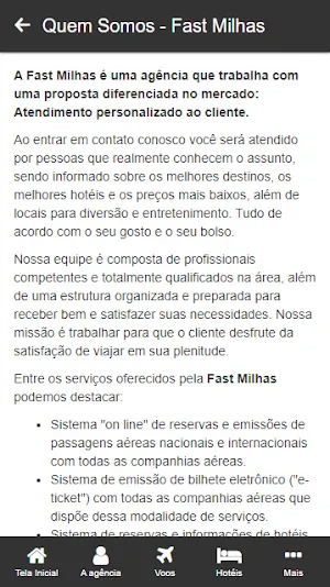 Fast Milhas Screenshot 1