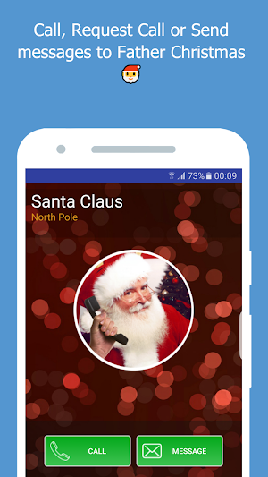Chat with christmas Santa Screenshot 2