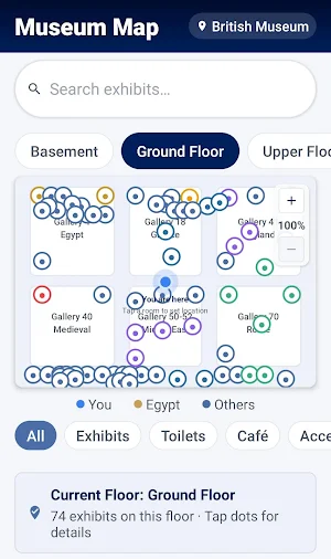 British Museum Audio Guide LDN Screenshot 1