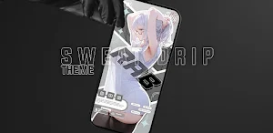 Sweat Drip - KLWP Theme Screenshot 0