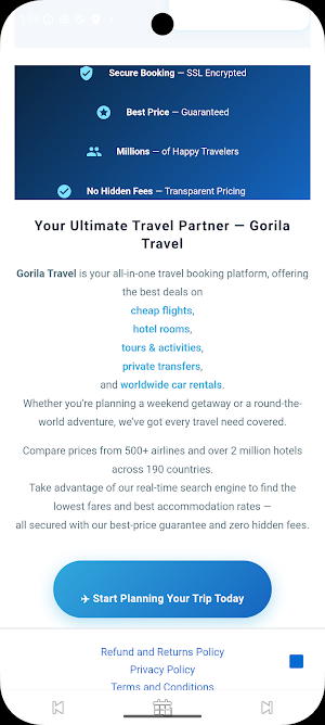 Gorila Travel Screenshot 3