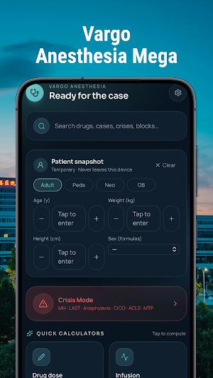 Vargo Anesthesia Mega App 2026 Screenshot 0