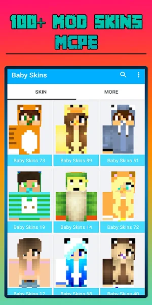 Baby Skins For MCPE Screenshot 1