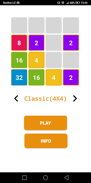 2048 game Screenshot 0