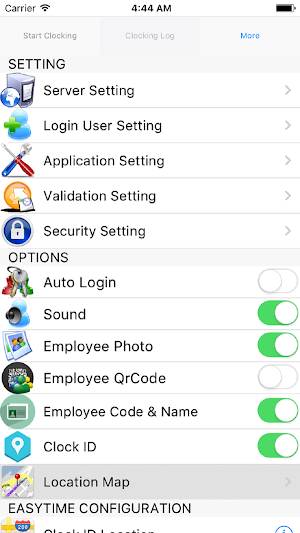 EasyTime V8 Screenshot 1