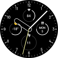 Pixel Minimal URX112 Watchface