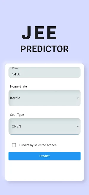JEE Predictor | JEE Mains Screenshot 2