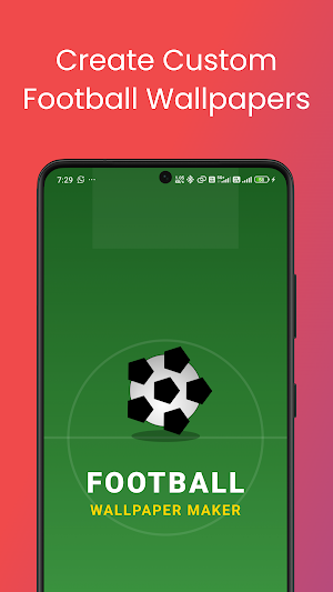 Football Wallpaper Maker Screenshot 0