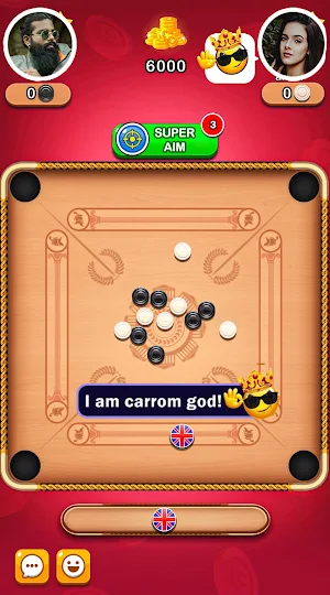 Carrom Board Game: Legend 3D Screenshot 1