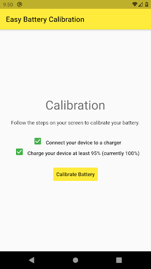 Easy Battery Calibration Screenshot 3