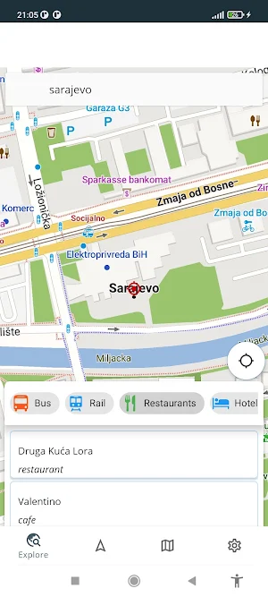 Bosnia and Herzegovina Map Screenshot 0