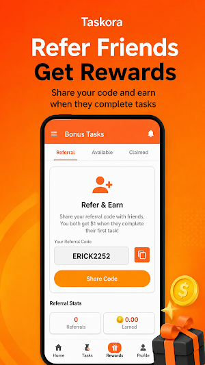 Taskora- Task & Earn Screenshot 2