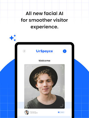 UrSpayce Visitor Kiosk APP AI Screenshot 1