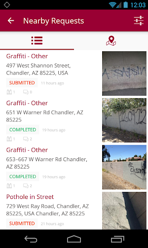 Chandler PublicStuff Screenshot 2