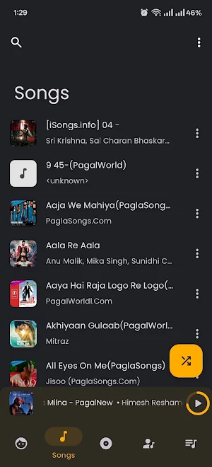 Offline MP3 Music Player Screenshot 2