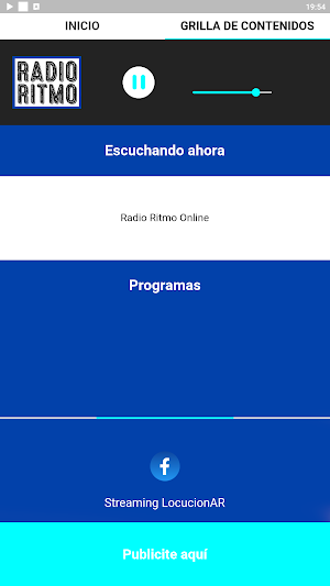 Radio Ritmo Online Screenshot 1