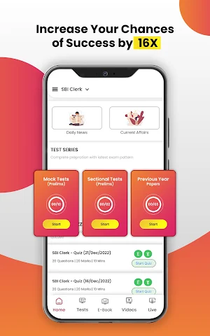 DSSSB PGT Chemistry Exam App Screenshot 1