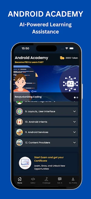 Android Academy: Learn with AI Screenshot 0