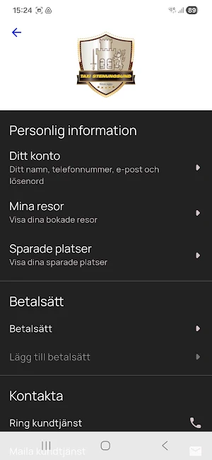 Taxi Stenungsund Screenshot 2
