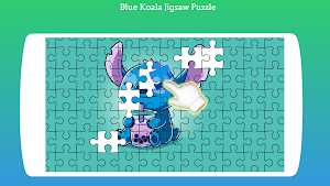 Blue Koala Jigsaw Puzzle Screenshot 0