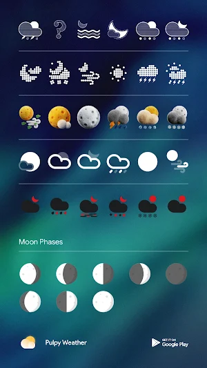 Pulpy Weather - For Kustom Screenshot 1