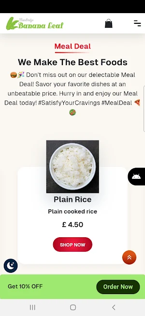 Banana Leaf Cambridge Screenshot 3