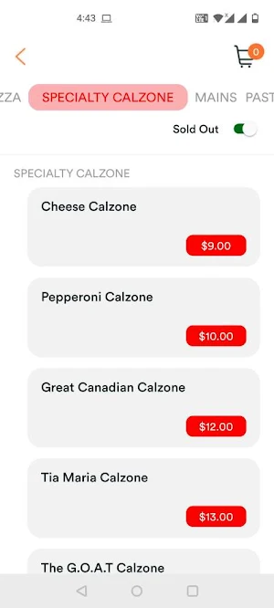 Great Canadian Pizza Screenshot 2