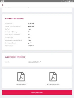 hey.kitchen Montage-App Screenshot 1