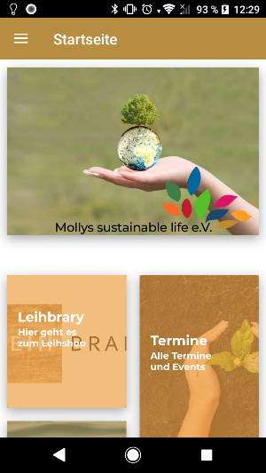 Mollys sustainable life e.V. Screenshot 1