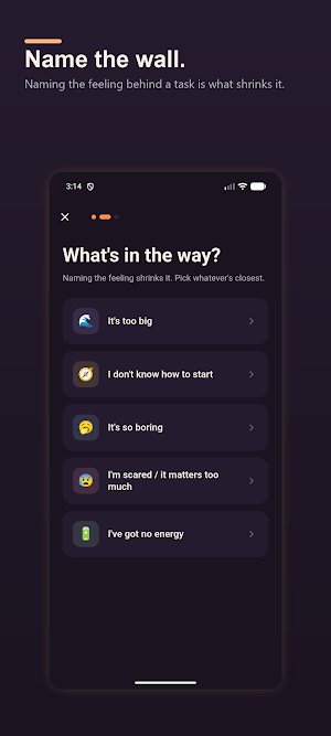 Ember: ADHD Focus & Starter Screenshot 1